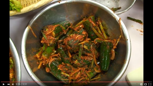 オイキムチ 大根キムチの作り方 ハン姉妹の韓国家庭料理 視聴時3 31